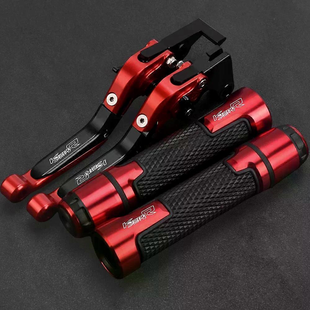 For BMW K1200RSPORT K1200R SPORT 2006-2008 Adjustable Extendable Handle Bar Folding Brake Clutch Levers Handlebar Hand Grips end
