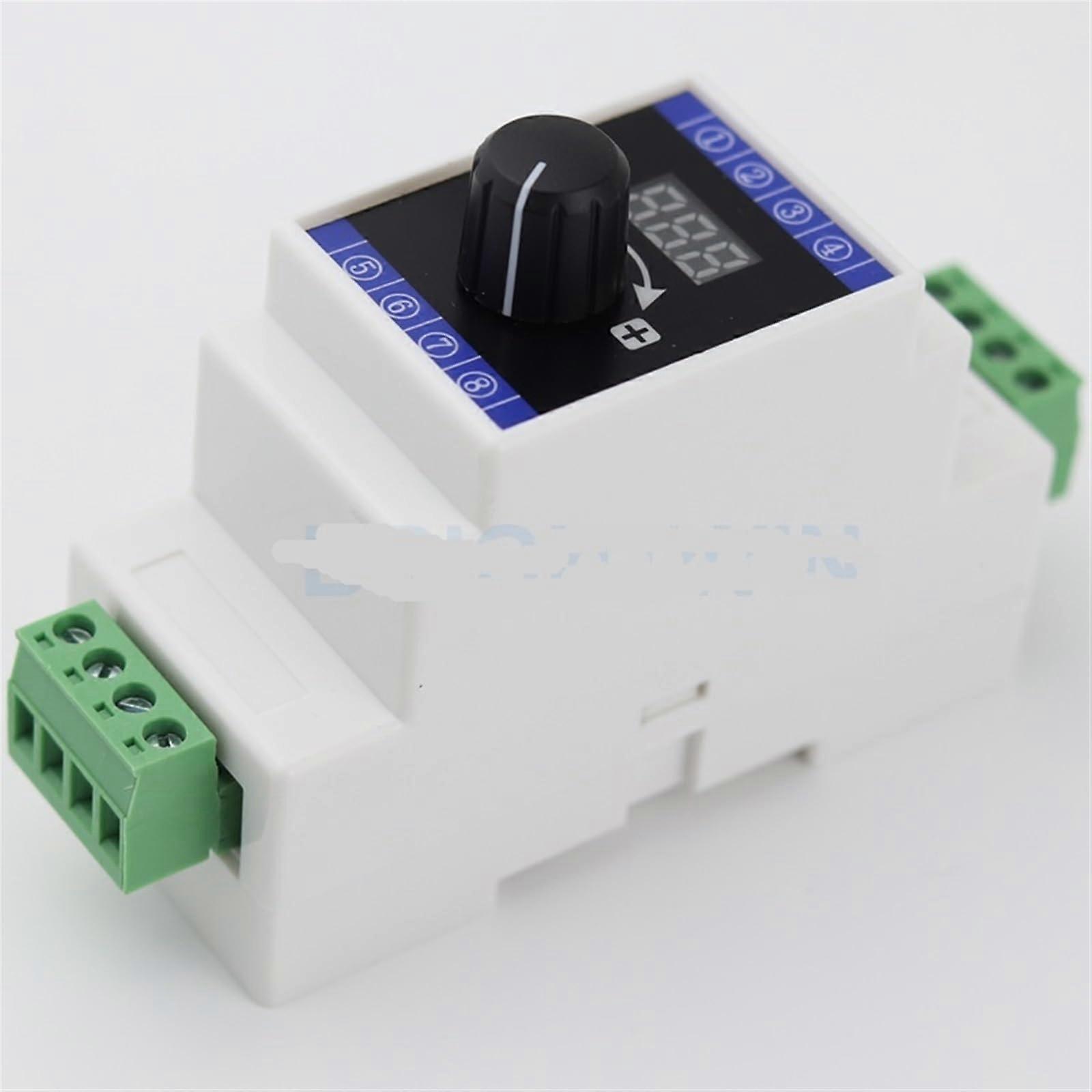 Adjustable 0-20mA 4-20mA Signal Generator DIN Rail Signal Simulator Controller with LED Display 24V Power Supply