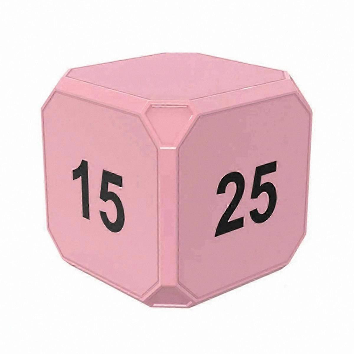 Mini Digital Timer with LED Display, 4 Preset Times, Dual Mode, Countdown Function for Cooking, Pink