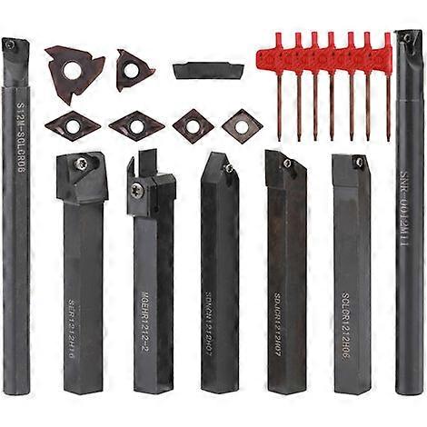 12mm Lathe Tool Holder Boring Bar, With Insert Wrench