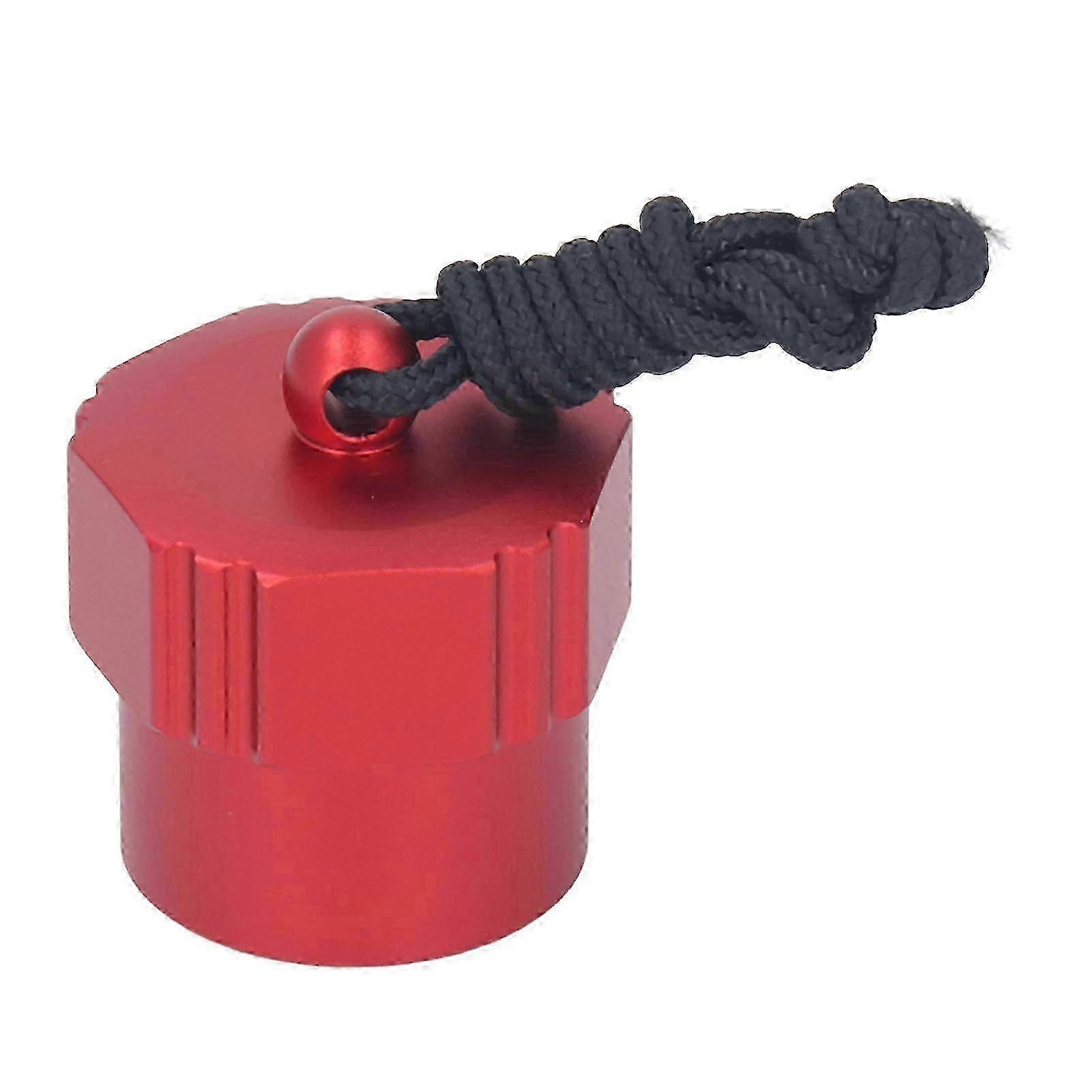 Universal Aluminum Alloy Threaded Dust Cap for Scuba Diving Regulator