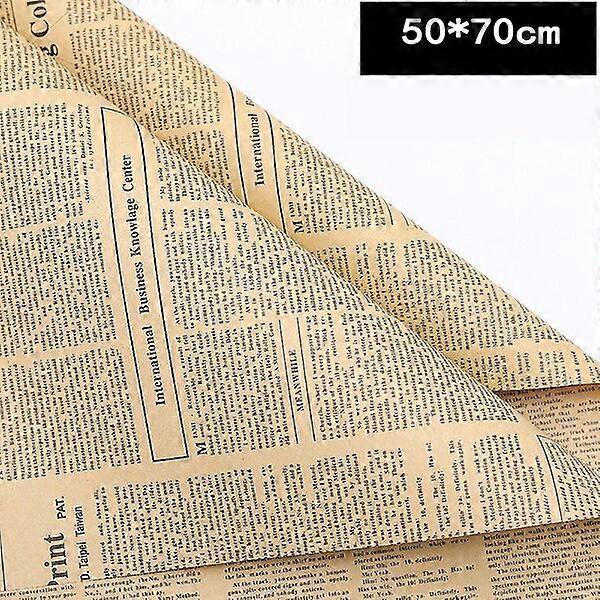 Sunflower wrapping paper, 45 sheets, widely used and suitable for multiple scenarios