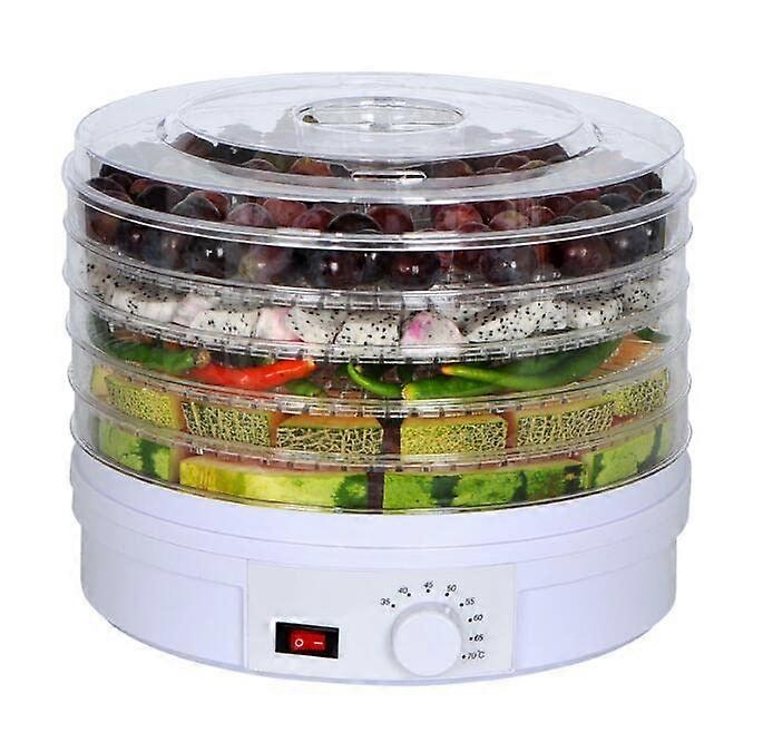 Food Dehydrator 5 Tray For Fruits, Vegetables And Mushrooms, Nonstick Tray, BPA , 3075 C, 32 x 27 cm