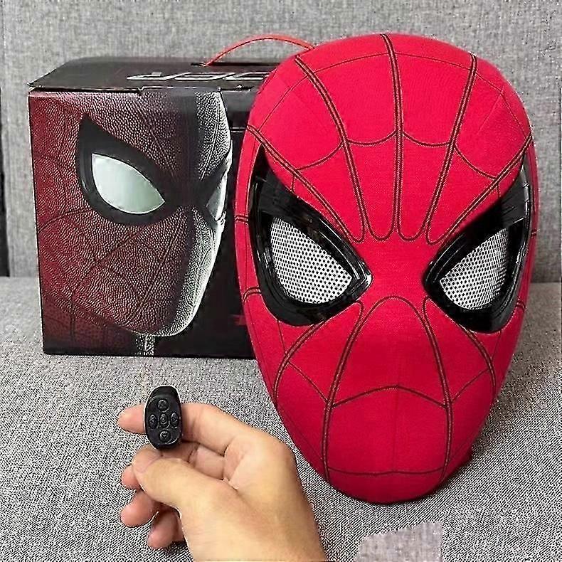 עיני מסכת ספיידרמן ניתנות להזזה מסכת גיבור על קוספליי לילדים / מבוגרים
