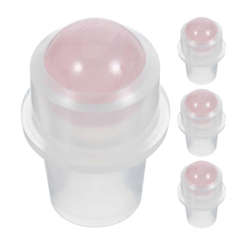 4pcs Stainless Steel Roller Balls For Essential Oil Bottles 10ml Replacement Roller Ball Inserts For 16mm Neck Essential Oil Rollers And Diffusers Pin
