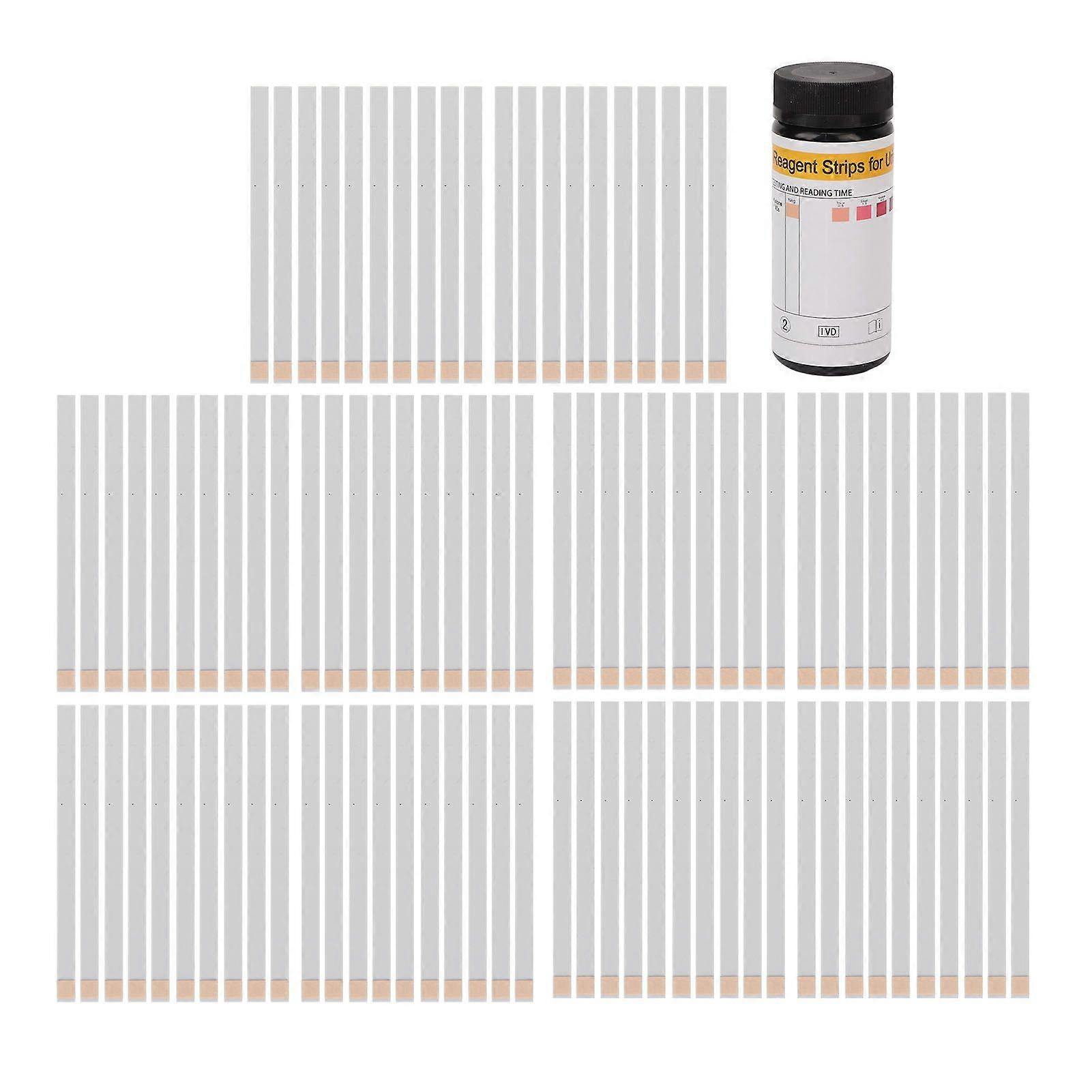 100pcs Ketone Reagent Strips 15S Accurate Results VC Resistant Reliable Portable Urinalysis Test Strips for Keto Dieters