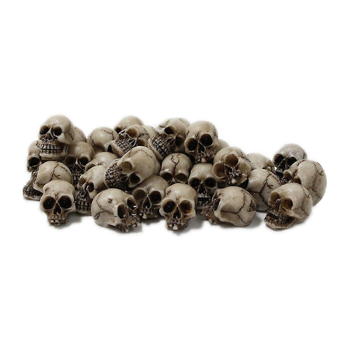 Skeleton Model Halloween Decor Skulls Heads Mini Skull Figure