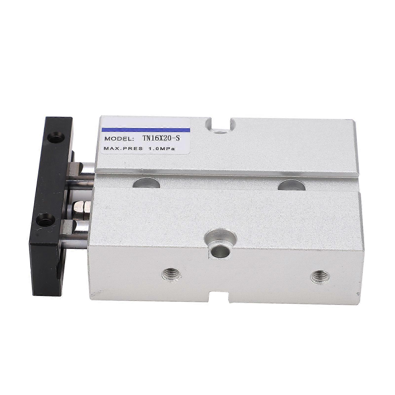 Air Cylinder Pneumatic Double Acting Aluminum Alloy AntiRust TN16 0.10.9MPa 10200mm(TN16X20-S )