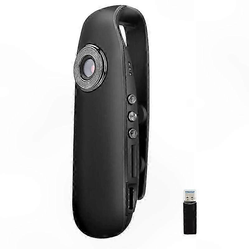 Wearable 1080P Mini Camera with EU Plug, Portable Video Recording Device for Security and Surveillance