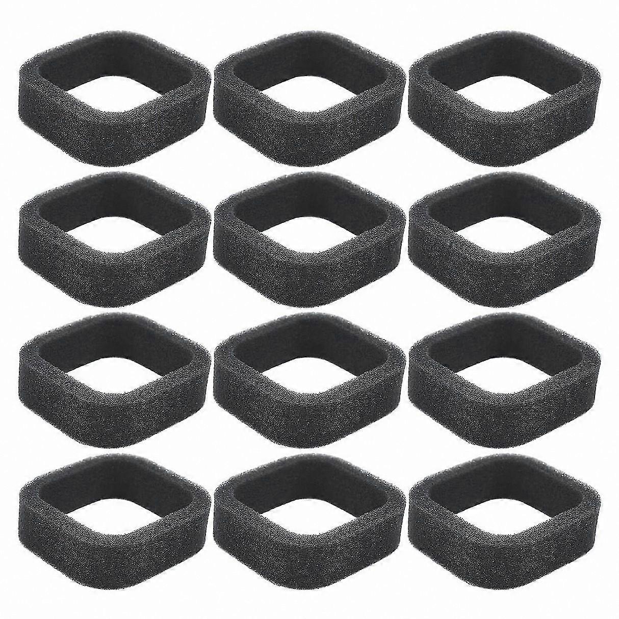 String Trimmer Air Filter Kit - 12 Pack Replacement for Select Models with Engine Compatibility