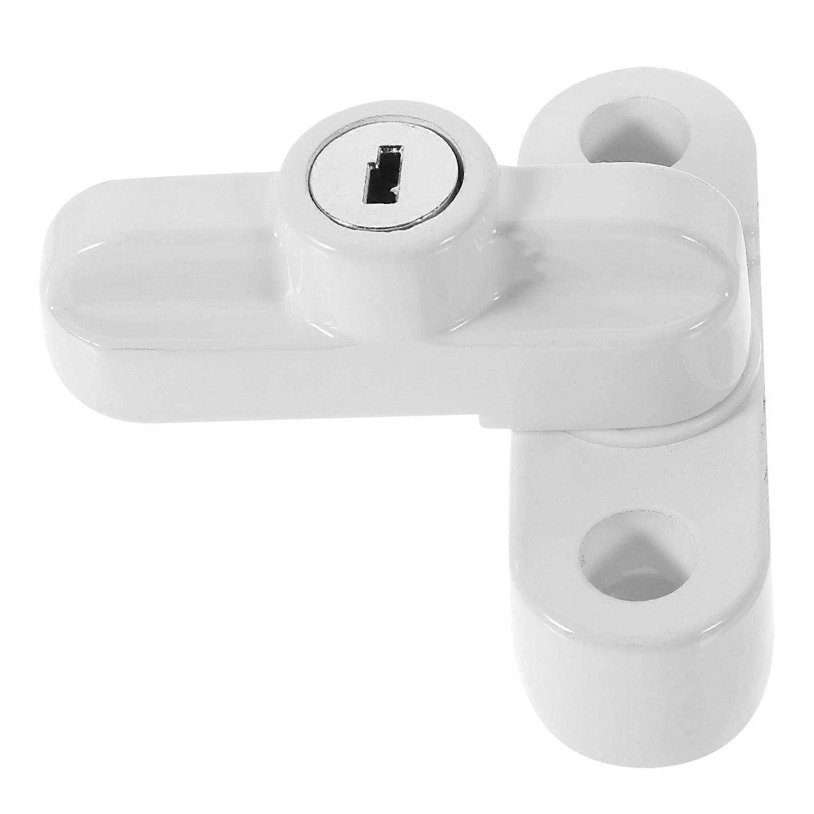 Window Lock Buckle T-Shaped for Daily Use Alloy