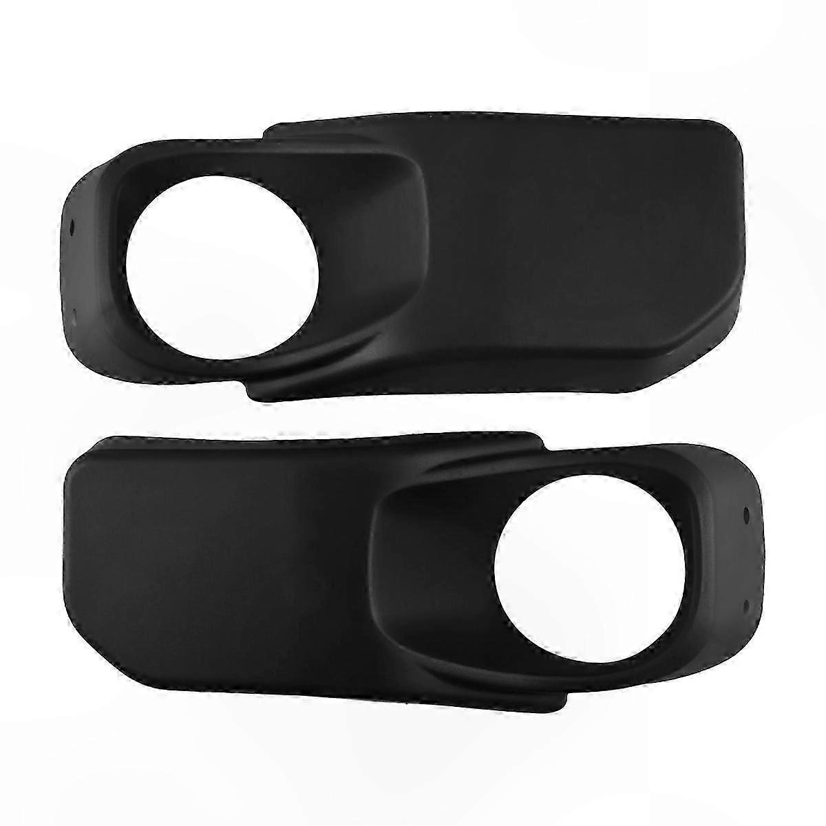 Front Left and Right Bumper Fog Lamp Covers for 2013-2017 Jeep