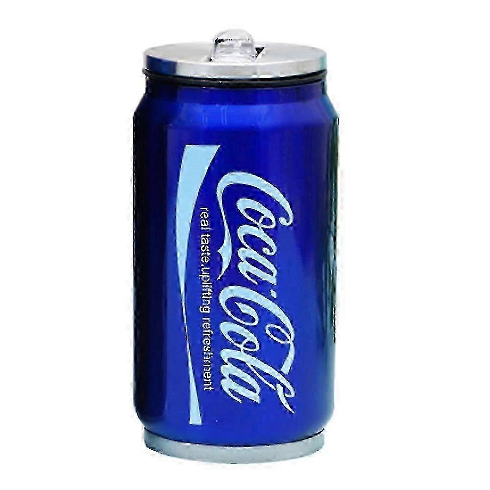 Kaesi350ml 500ml Izolowana zewnętrzna butelka Cola ze stali nierdzewnej ze słomką