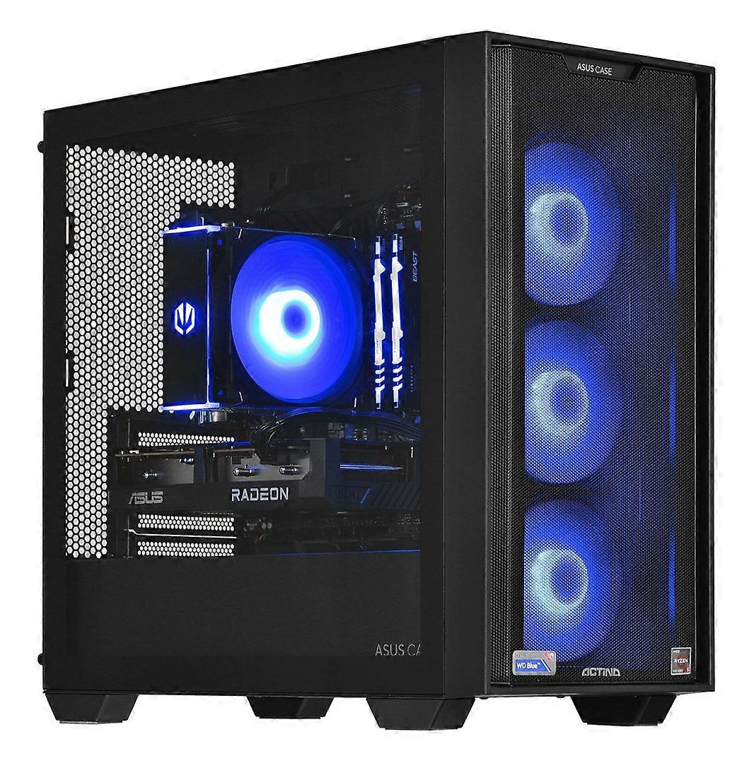 Actina 5901443335832 Υπολογιστής Amd Ryzen™ 5 5600 16 Gb Ddr4-sdram 1 Tb Ssd Amd Radeon Rx 7600 Mini Tower Μαύρος
