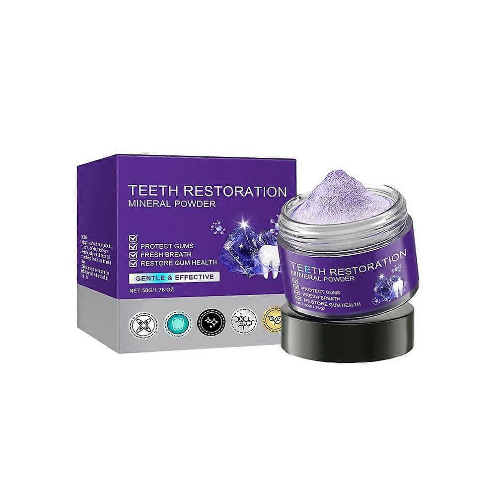 Poudre dentaire éclaircissante violette Q9I7
