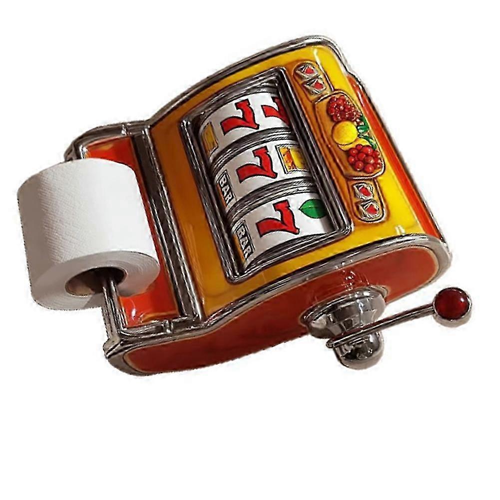 Toalettrullholder i spilleautomatstil for salgsautomater: Toalettpapirholder