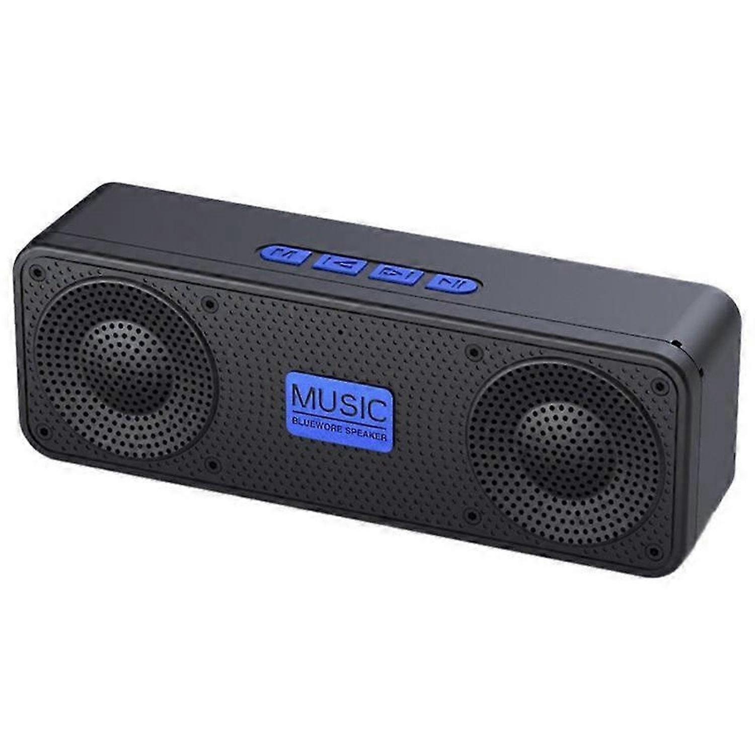 Portable FM Radio Wireless Bluetooth 5.0 TWS Speaker-A