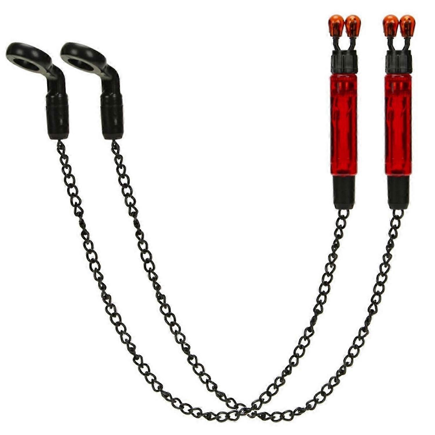 2pcs Bite Alarms Carp for Fishing Alarm Indicator Red