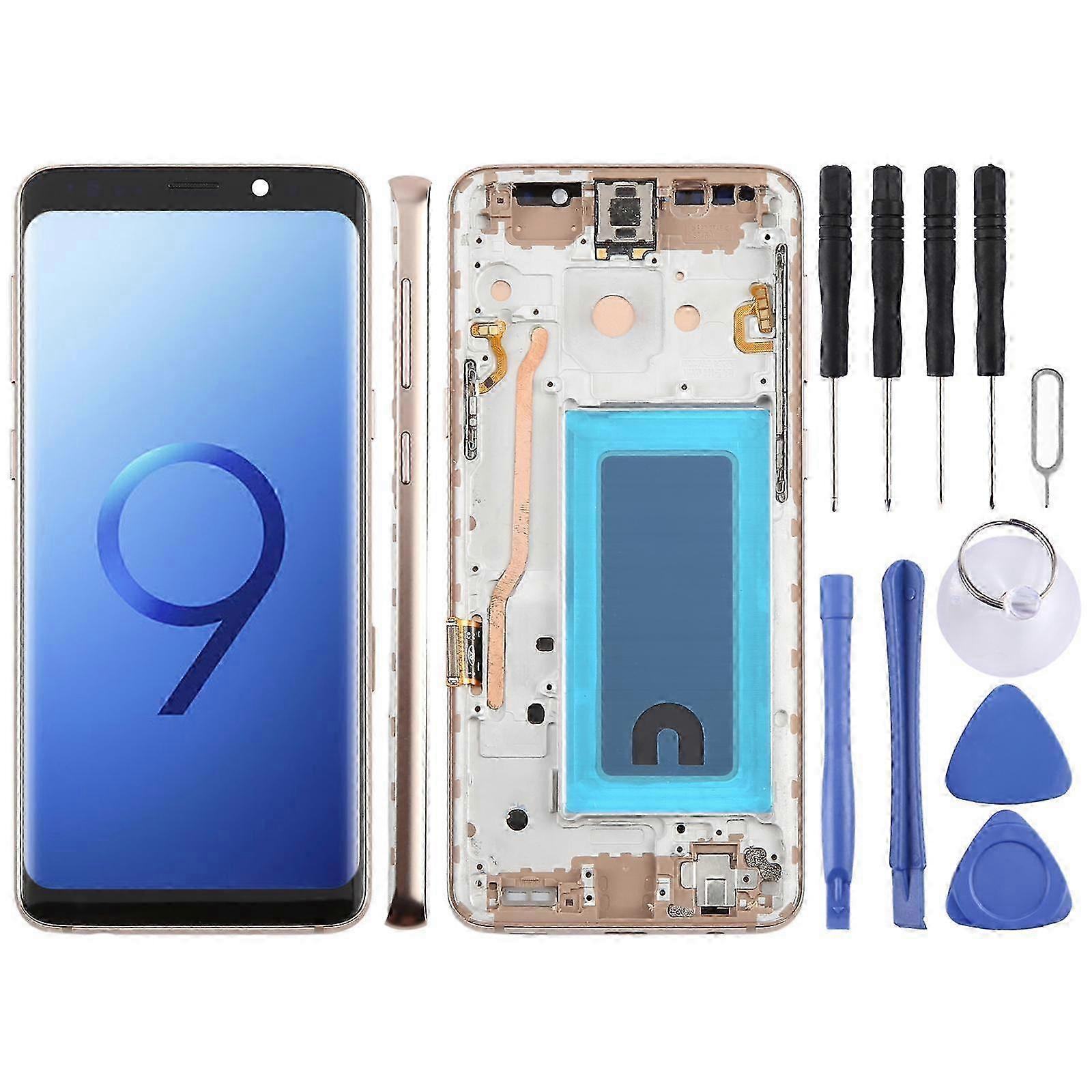2025 Pour Samsung Galaxy S9 SM-G960F 5,7 pouces TFT LCD Écran Numériseur Assemblage complet avec cadre