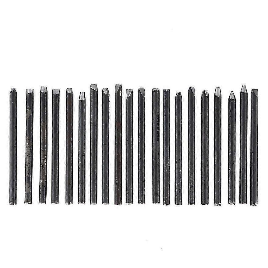 Jewelry Carving Tools Kit Anvil Chisel 20pcs for Crafting