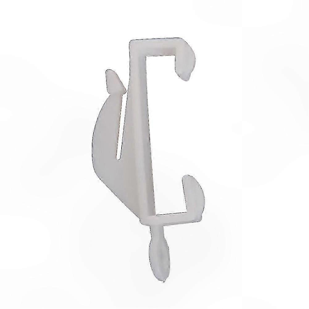 40Pcs Curtain Rod Glider Hooks for Window Drapes and Pole Tracks Runner Loops