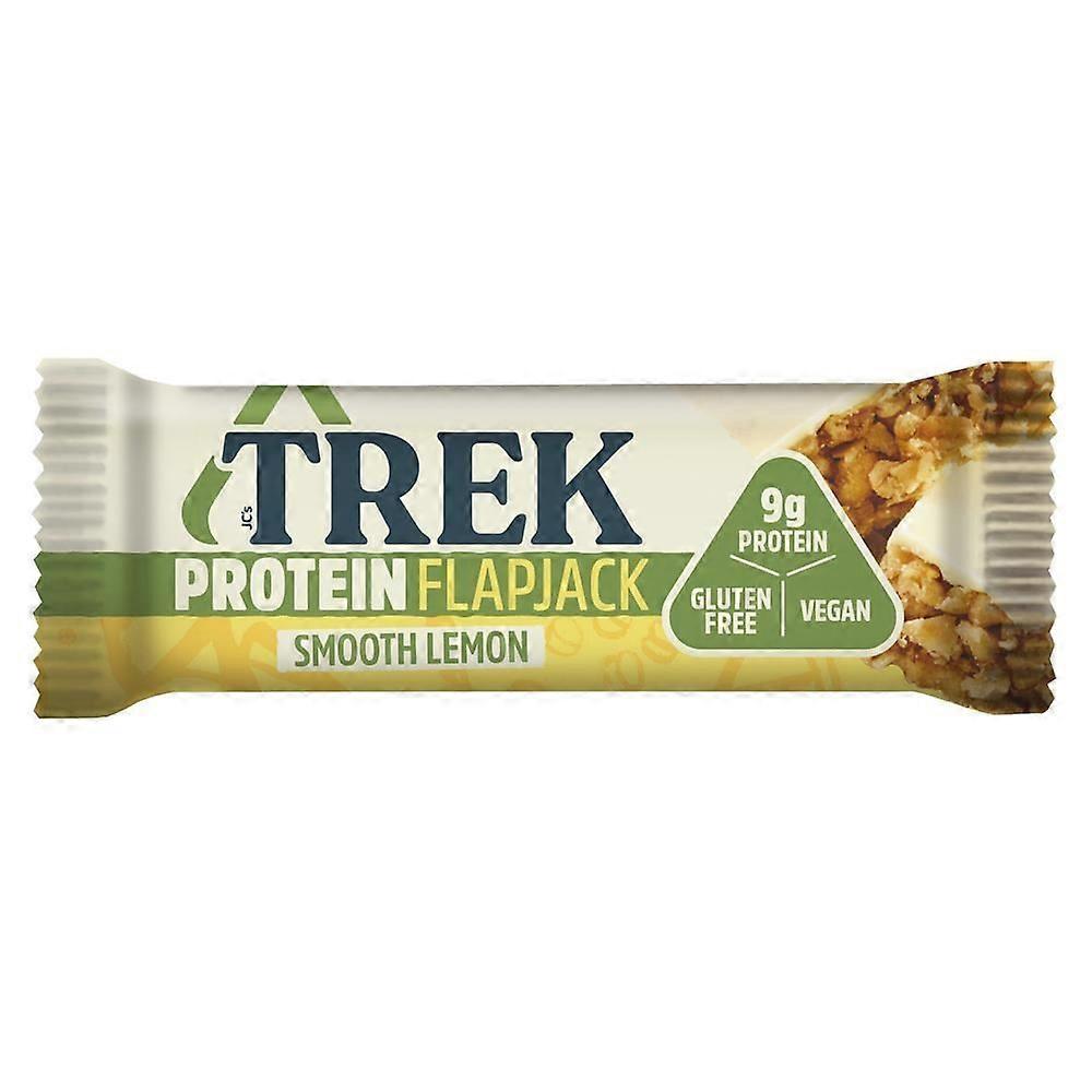 Trek Smooth Lemon Flapjack 50g - 16 Pack