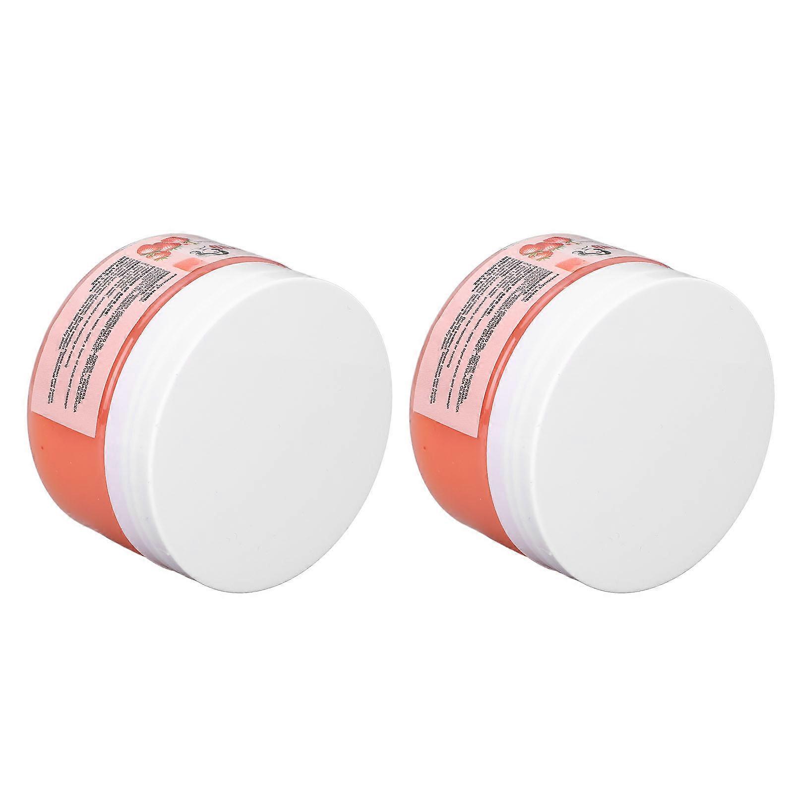 2 Pcs Organic Facial Scrub Moisturizing Exfoliating Cleanser