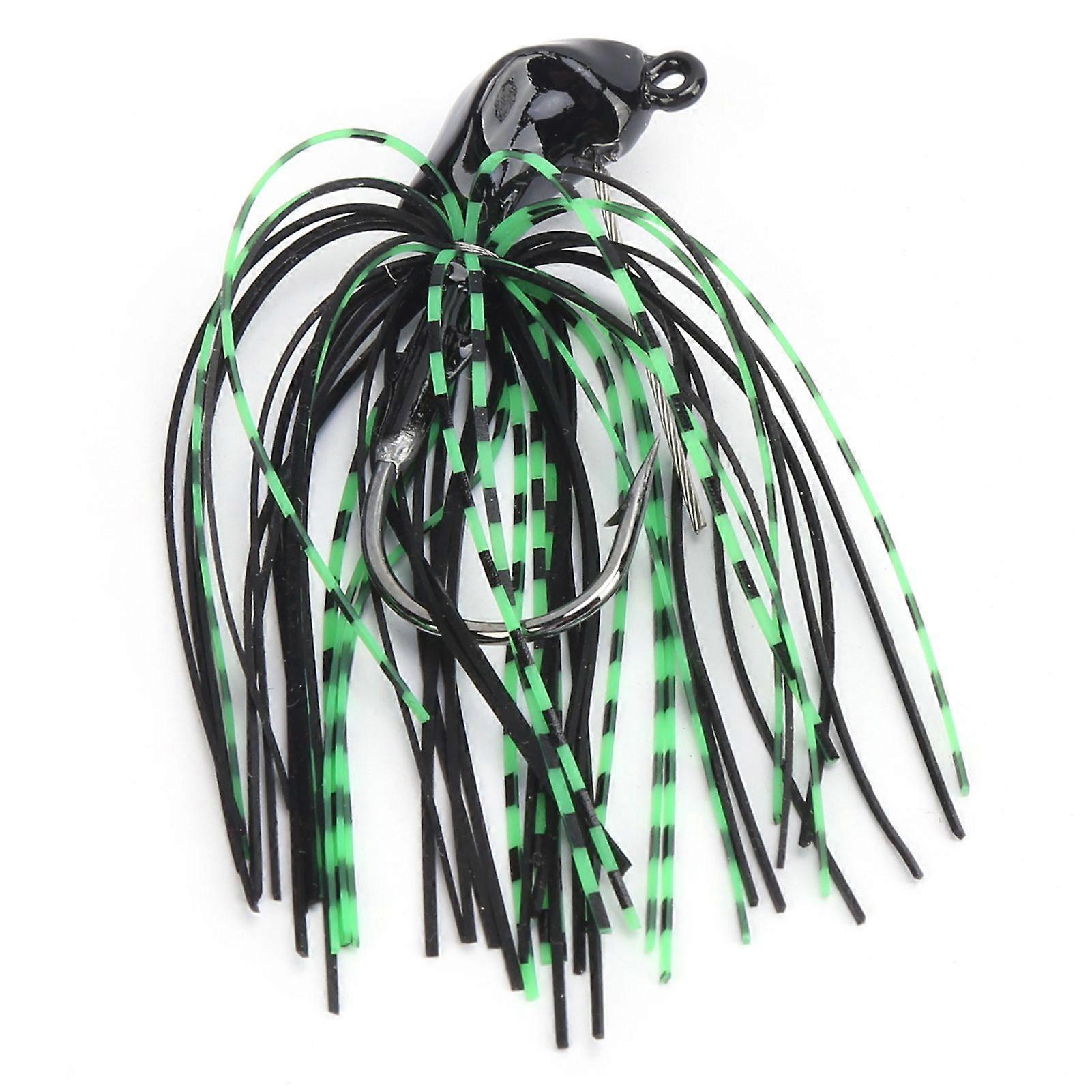 Willow Leaf Spinnerbait Anti Hanging Bottom Fishing Lure Spinner Bait for Fresh Sea Bass