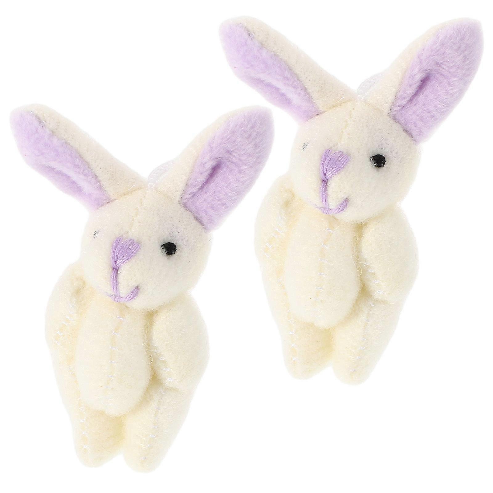 Cute Plush Toy with Movable Joints 8Pcs Set