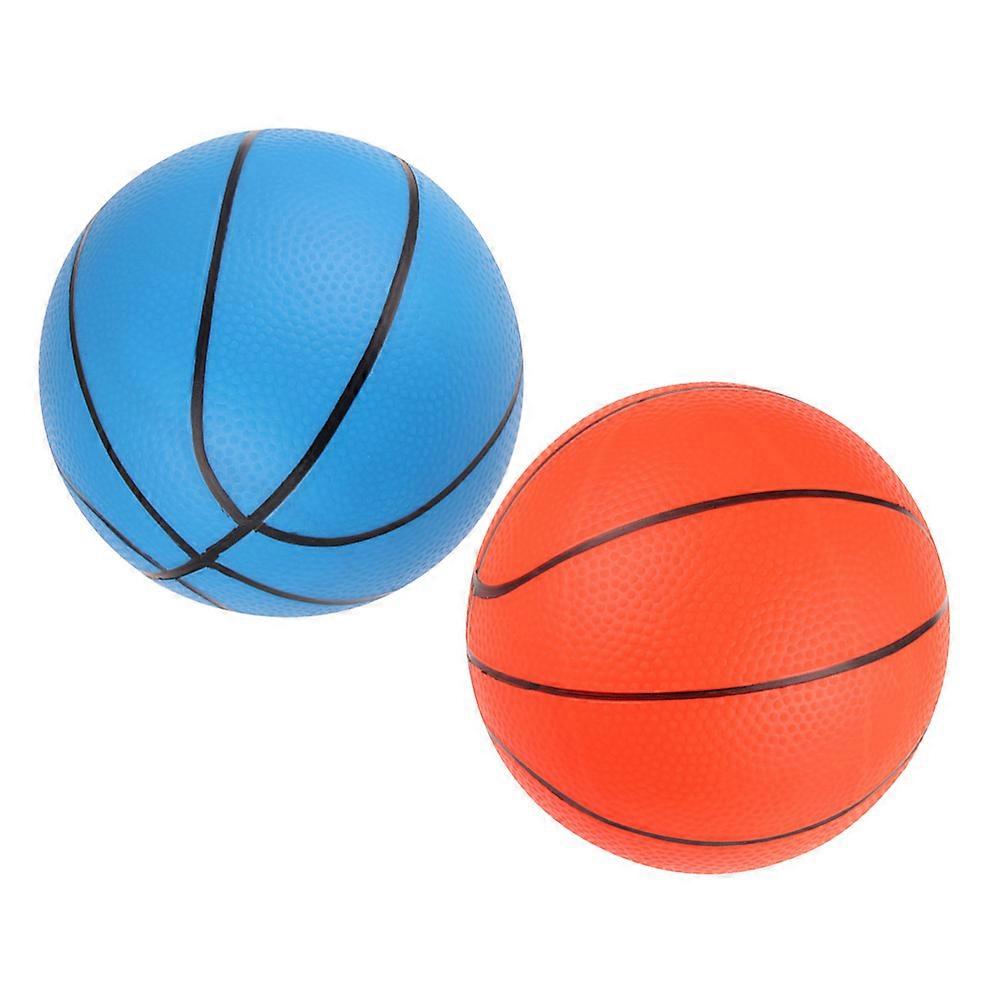 Mini Basketball Pool Basketball for Playing 2Pcs Durable Plastic Toy