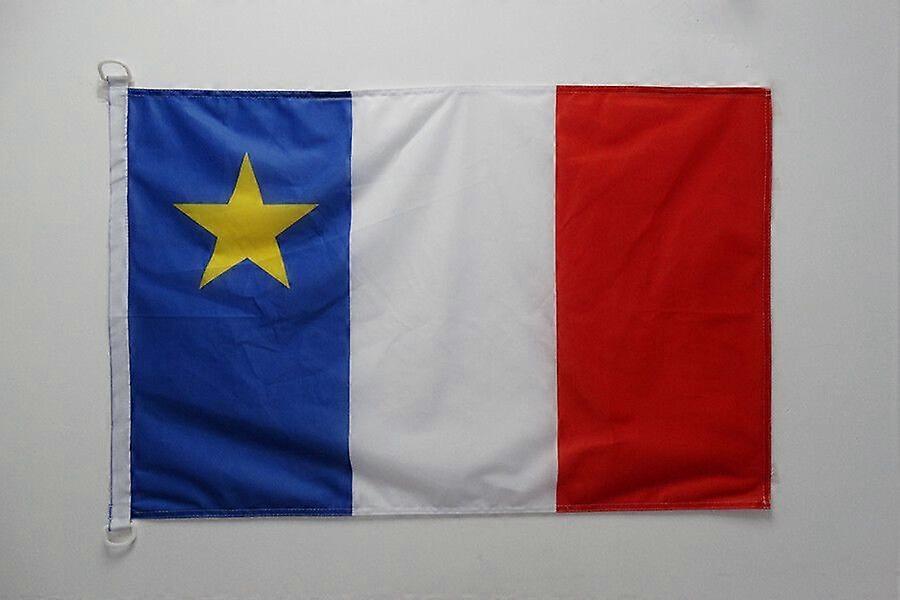 Pavillon nautique Acadie xcm Drapeau de bateau acadien Canada Model T 607