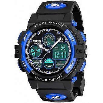 Waterproof Digital Sport Watch for Kids, Boys Girls Outdoor Sports Electronic Casual Timepiece