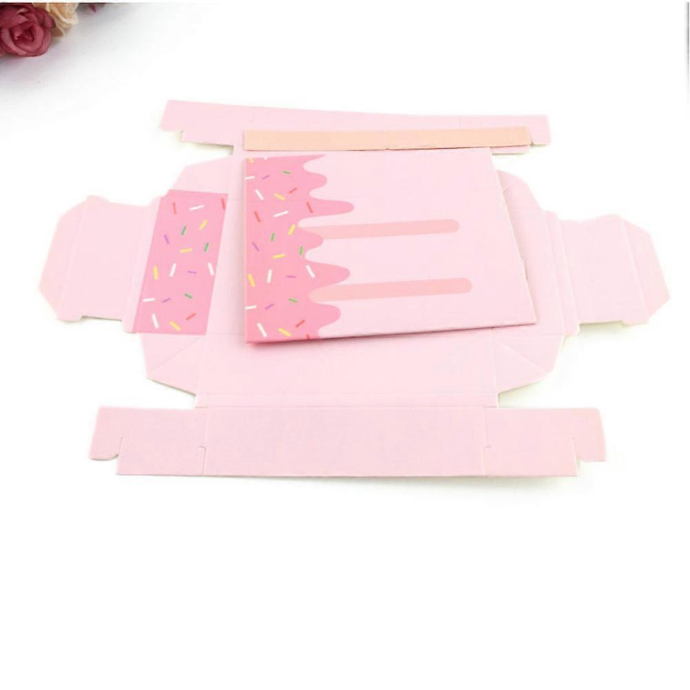 Cartoon Drawer Box Ice Cream Shape for Party Use 100Pcs Gift Boxes