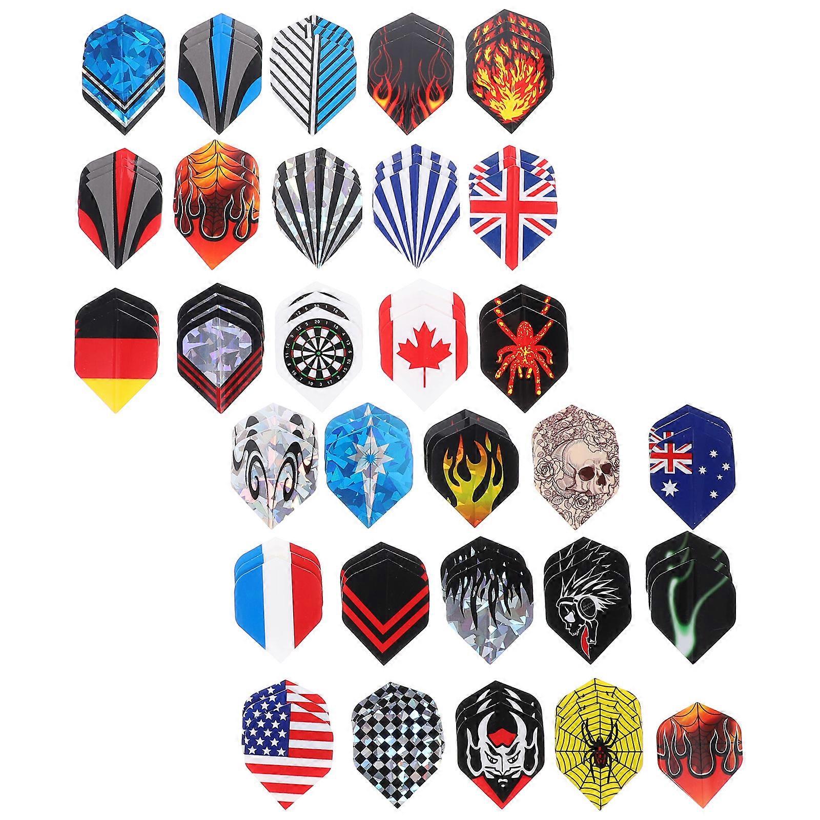 Professional Tails Portable Flights For Beginners Indoor Games Assorted Color Balance Flight Stability 270 Pcs