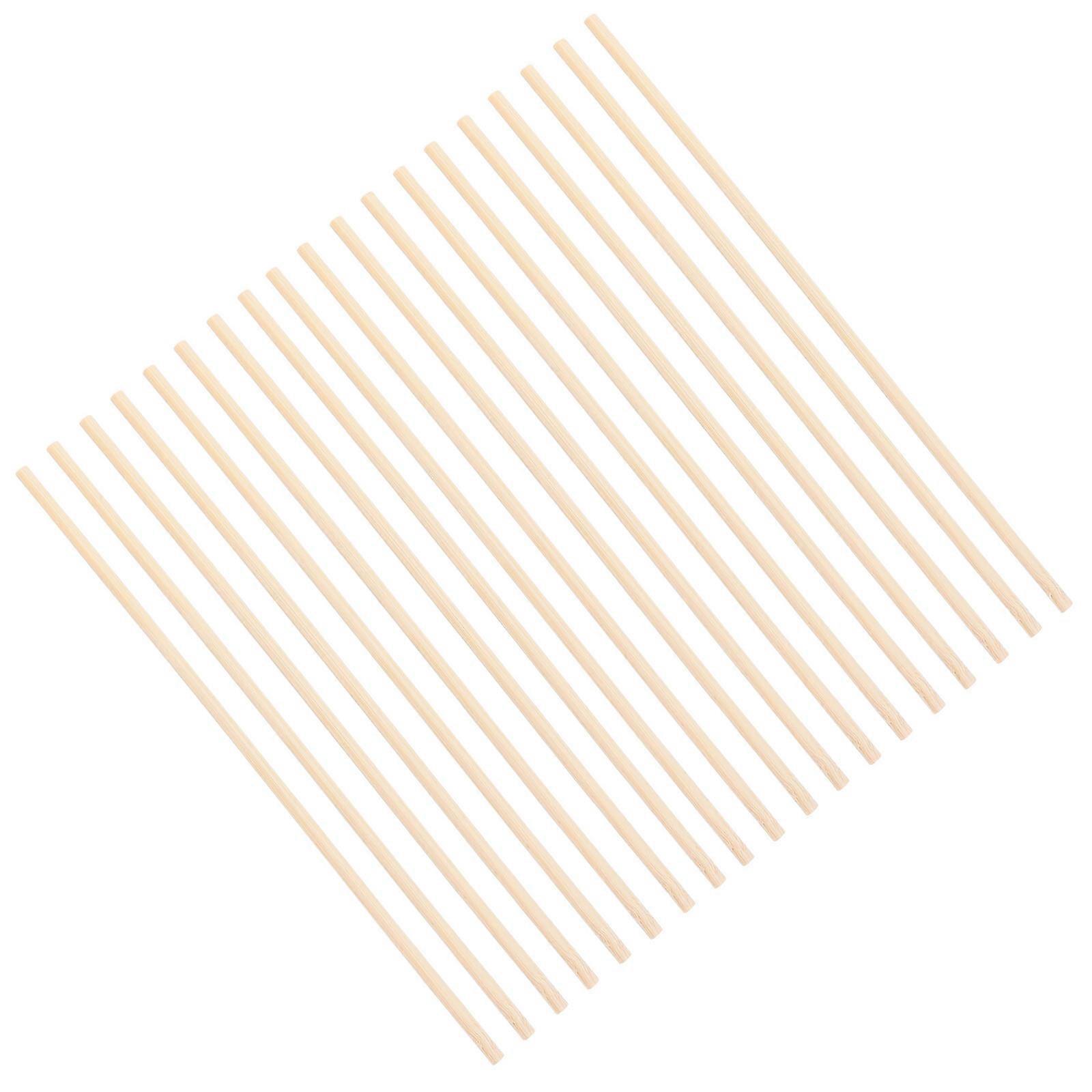 Bamboo Sticks Bamboo Architectural Stick for Crafting 250Pcs Set