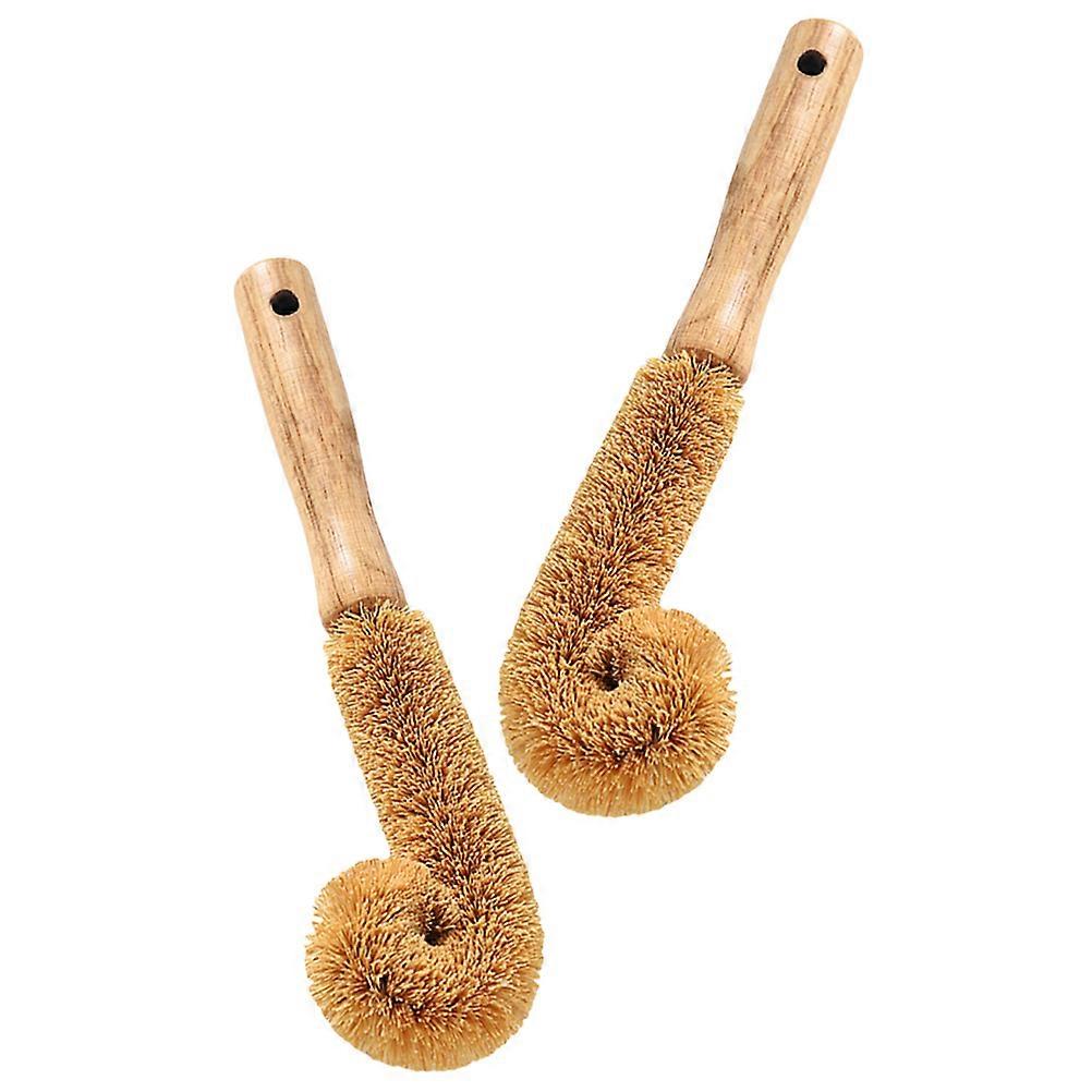 Multifunctional Cleaning Brush Set of 6 Designed for Bottles and Glasses with Easy Cleaning and Fast Drying Features