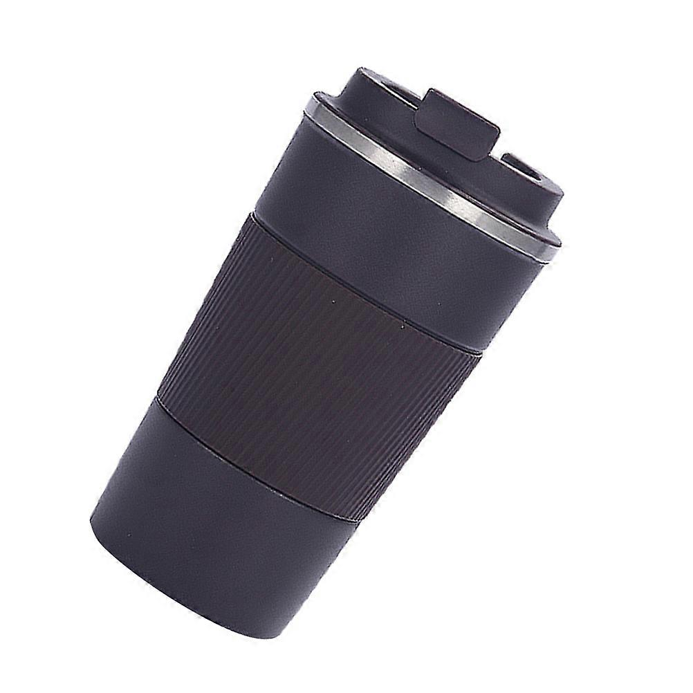 2Pcs Cylindrical Car Coffee Cup Water Holder For Office Daily Use Stylish And Practical Coffee Color 17X9CM