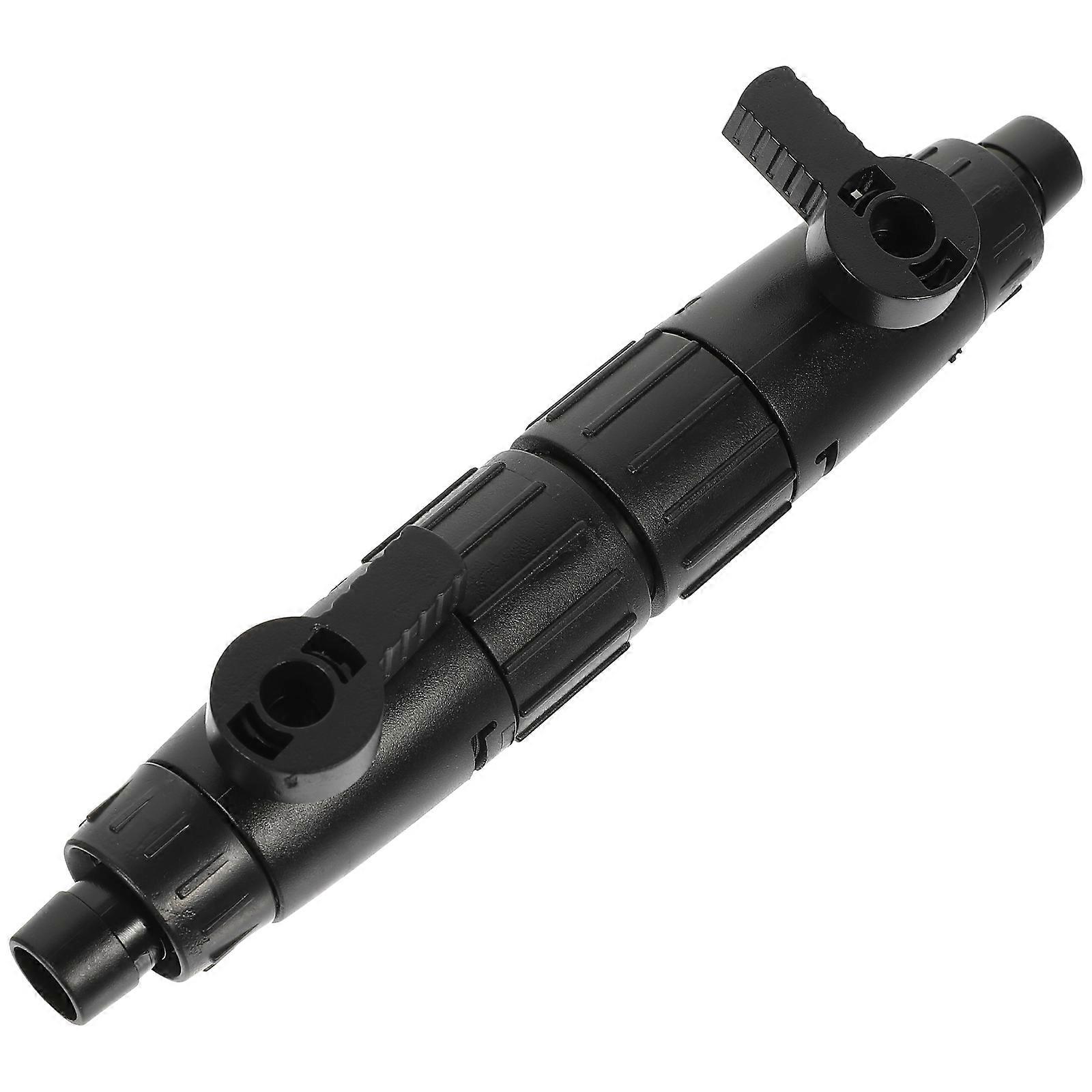 Quick Water Distribution 4Pcs Connector Adapter Suitable For Seawater Fish Tanks In Black Color