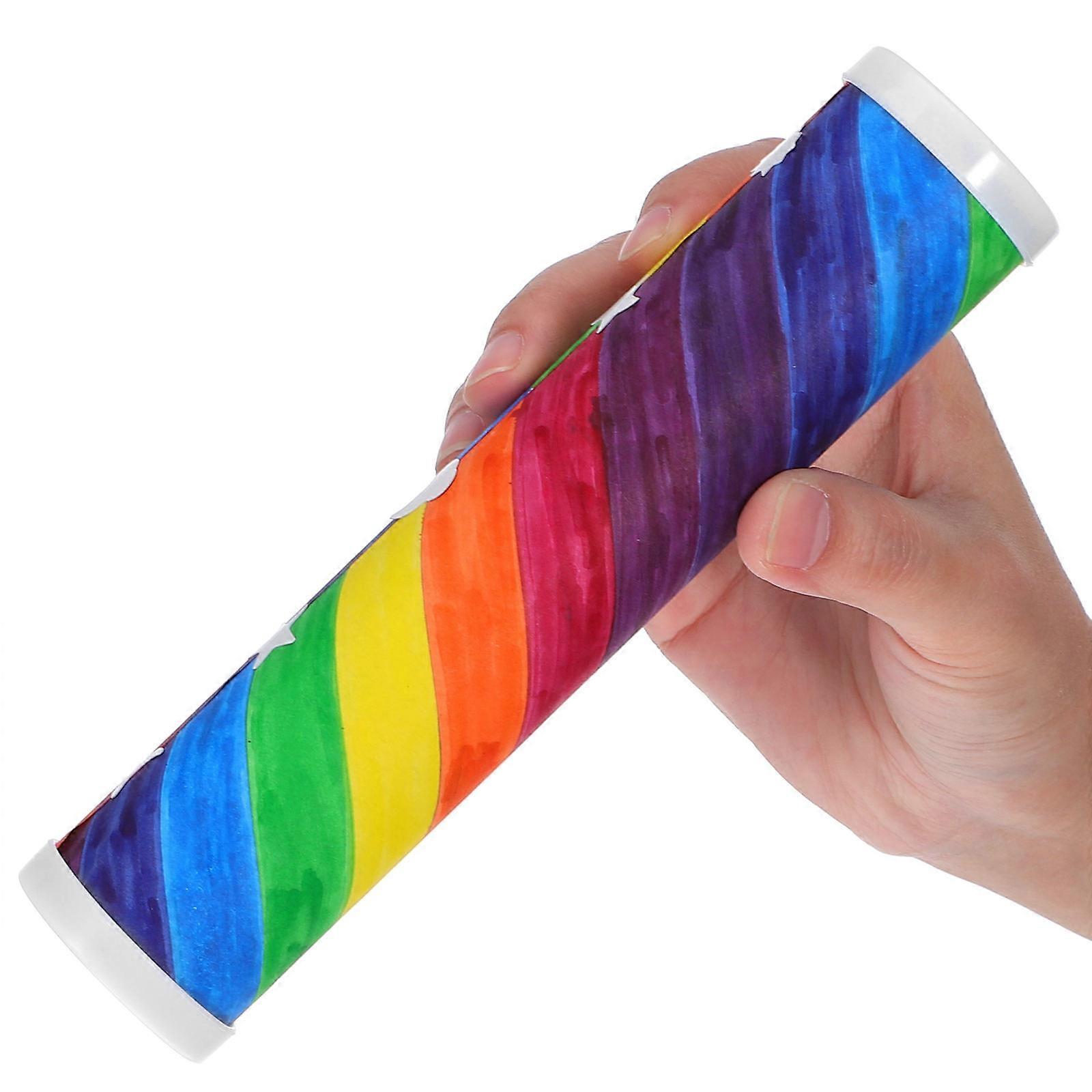 Kids Kaleidoscope Materials Kaleidoscope Kit for Learning 15Pcs DIY