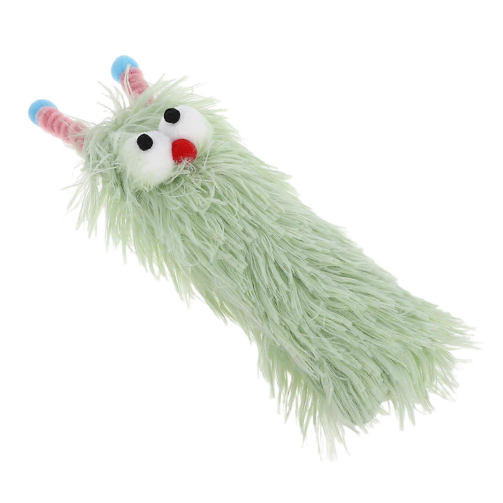 Indoor Cat Toys Catnip Caterpillar Plush Pillow Toy 2Pcs Set