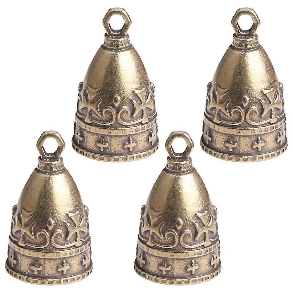 Wind Bell Decor Copper Bells for Crafts Hanging Charm 16Pcs