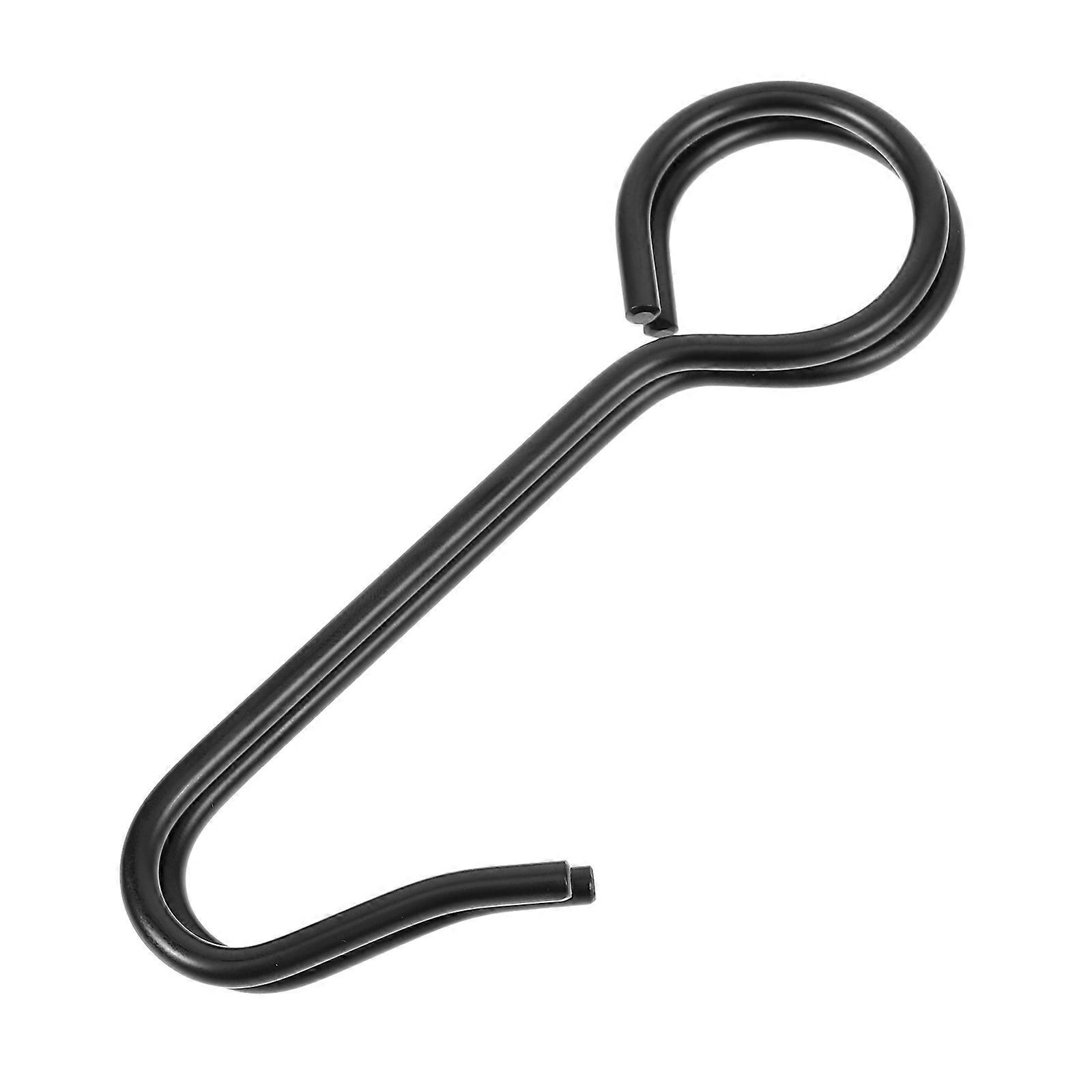 Stainless Steel Target Board Hanger 6 Pcs Durable Hanging Hooks For Indoor And Outdoor Shooting Targets In Black Color