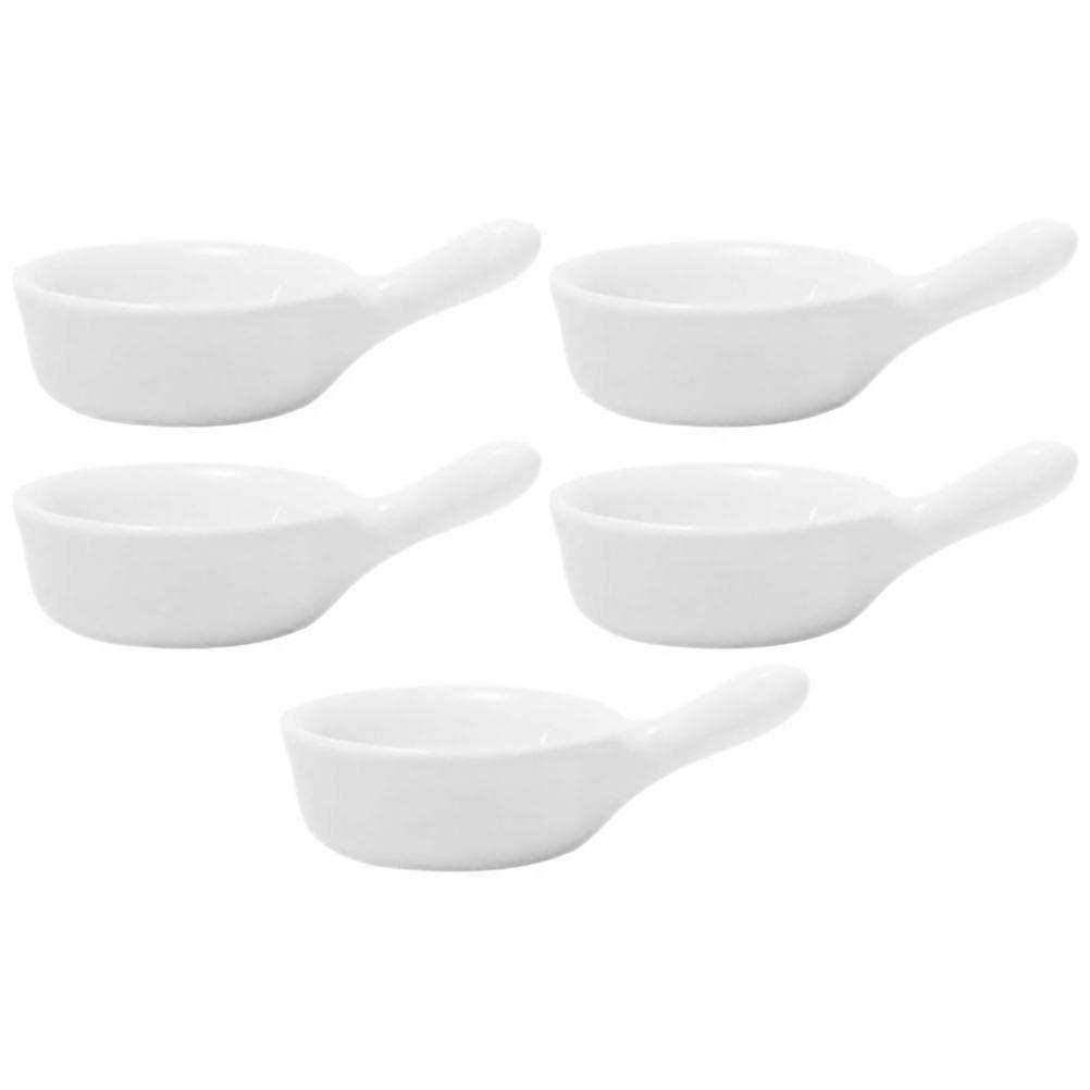 Sauce Dishes Ceramic Condiment Serving Bowls Dipping Kitchen Handheld 15 Pcs