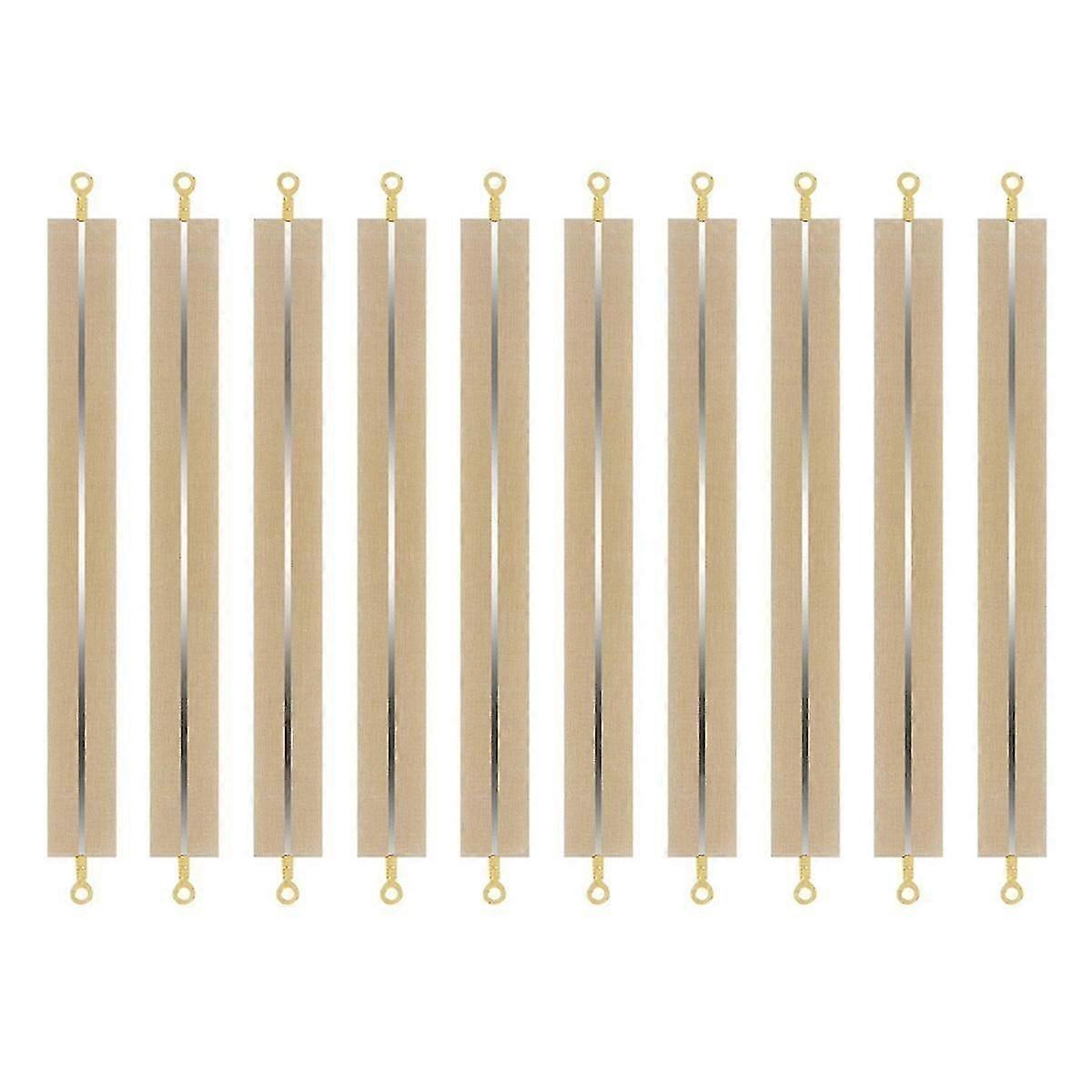 10Pcs Impulse Sealer Replacement Parts 12Inch Heat Seal Strips Replacement Elements Grip Impulse Sea