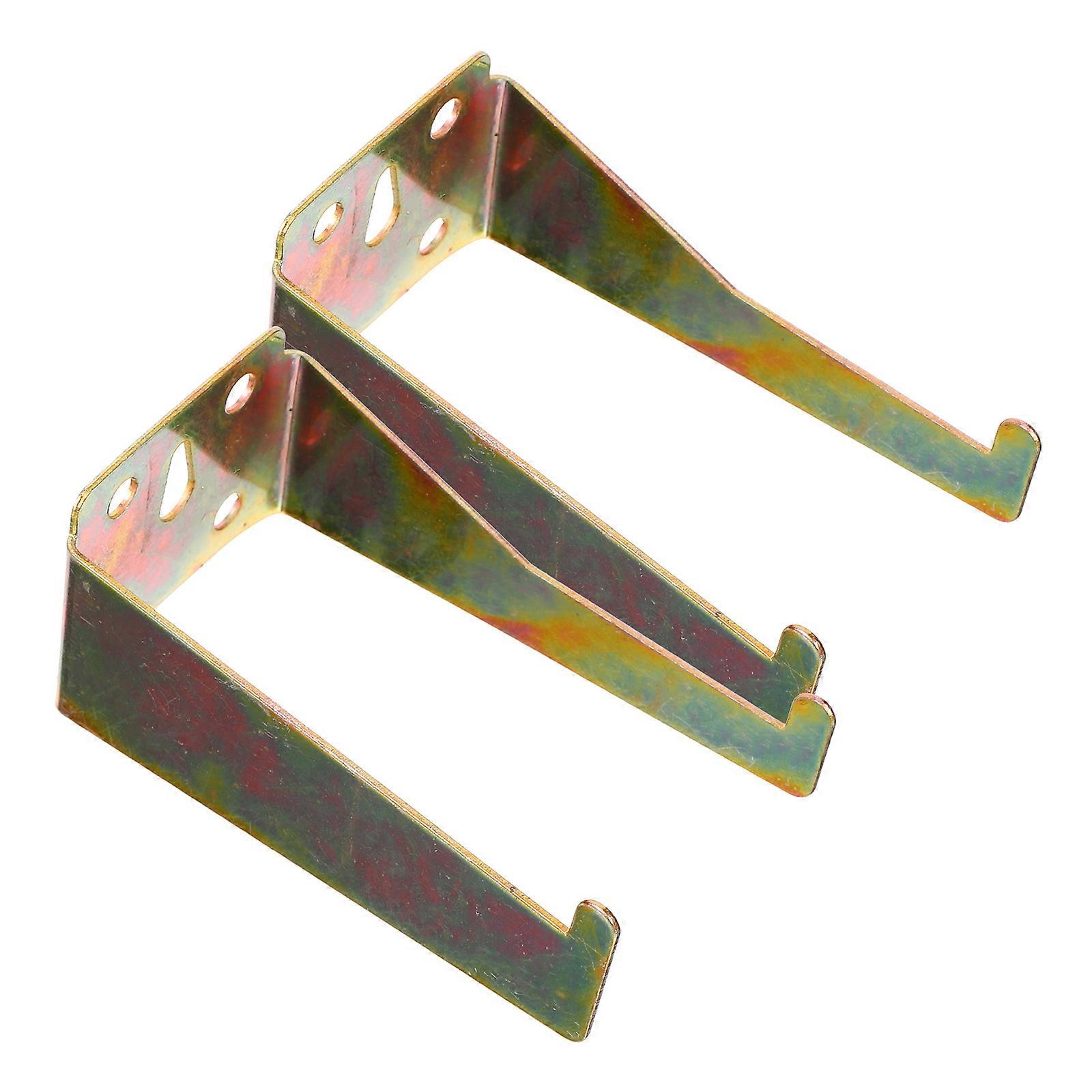 2 Sets Durable Fire Extinguisher Bracket For Wall Mounting In Home Office Designed For Emergency Situations