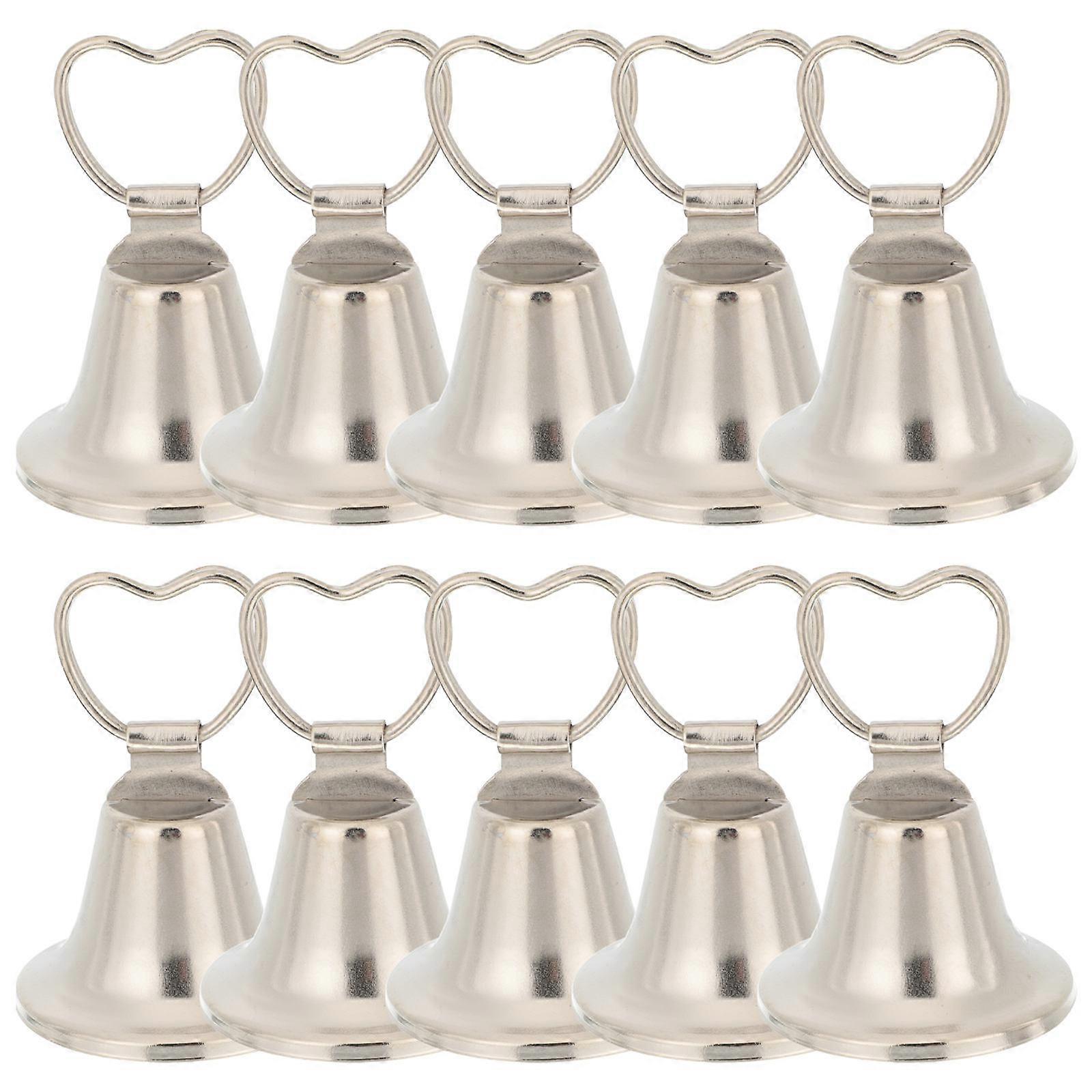 30 Pcs Metal Picture Holders For Table Numbers And Menus In Golden Color Perfect For Weddings And Banquets