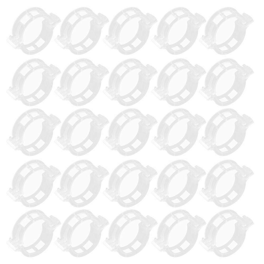 Gardening Clips Vine Support for Fixing 300Pcs White Plastic Clips