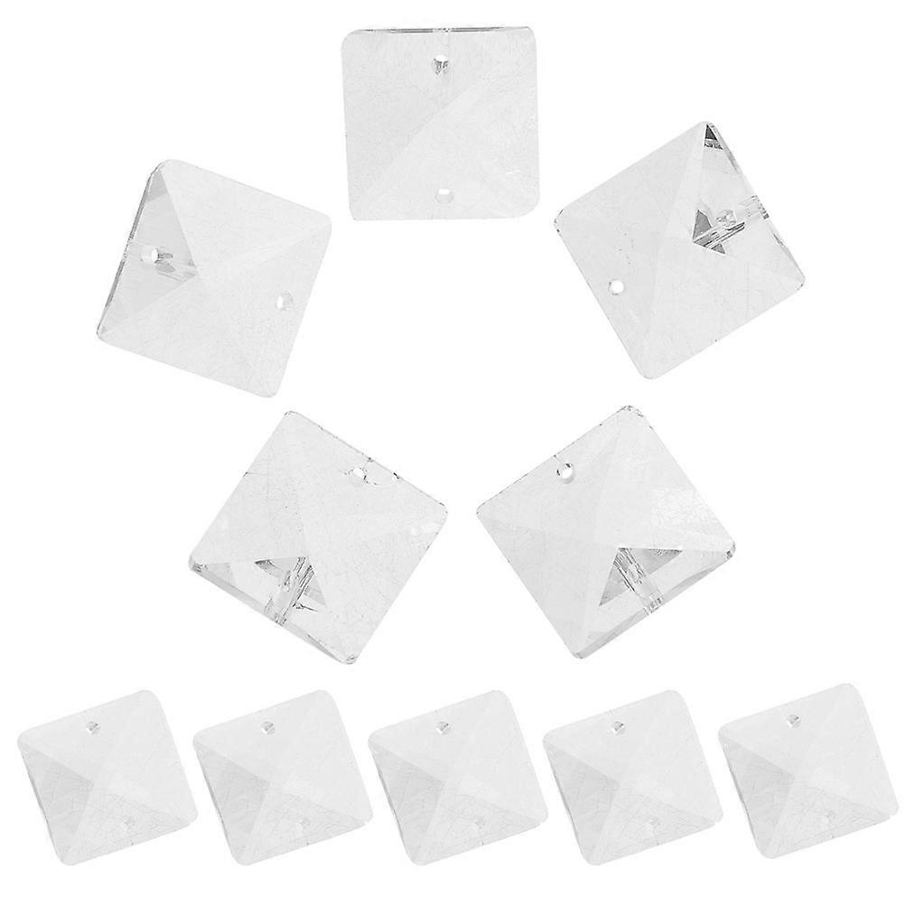 Ceiling Light Pendants 40Pcs Transparent Acrylic Light Decorations with DIY Friendly for Decor