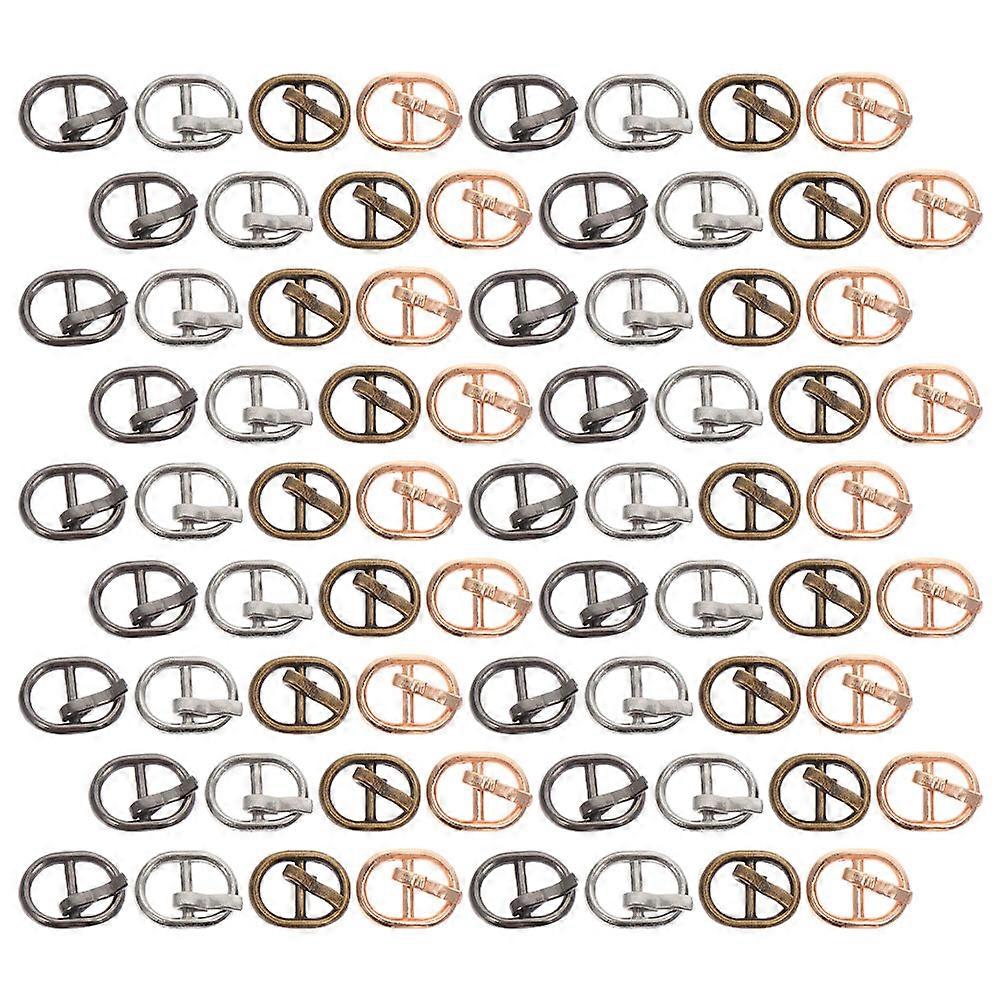 240 Pcs Doll Shoes Slide Buckle Metal Button For Craft Enthusiasts Decorative Use Perfect For Handmade Projects
