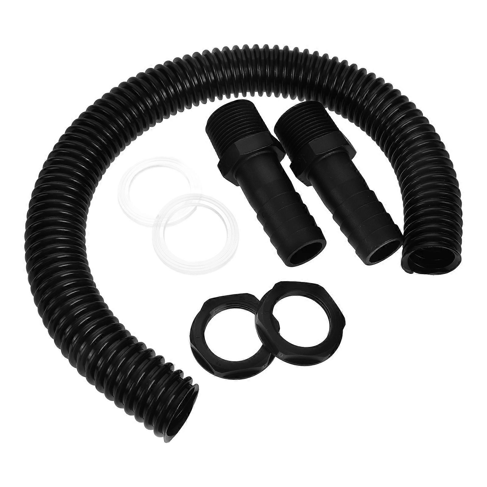 Heavy Duty Container Fitting Connector for Water Tank 3Sets Hose Fitting